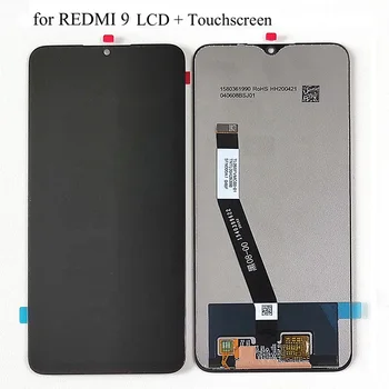 LCD Ekranas Xiaomi REDMI 9 9A 9C LCD Ekranas + Touch Ekranas Replacemet Išbandyti Mobiliųjų Telefonų Lcd skaitmeninis keitiklis Asamblėja
