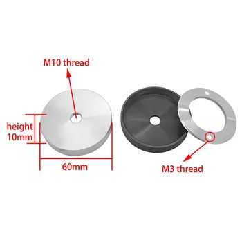2vnt LED šviesos pagrindas Varžtas M8 M10 Žarna Bazės Atveju Rinkiniai Dėmesio Bazės Papuošalai Šviesos Žarna Modelyje Šviesos pagrindas 