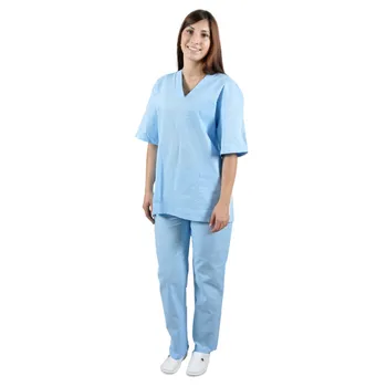 Moterų chirurgas kostiumas ivuniforma mėlynos nuo Calico