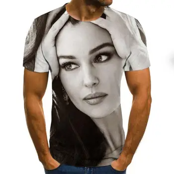 Naujas aukštos kokybės marškinėliai 2020 trumpas rankovės Hip-hop dizaino vyriški 3DT-shirt vasaros laisvalaikio T-shirt