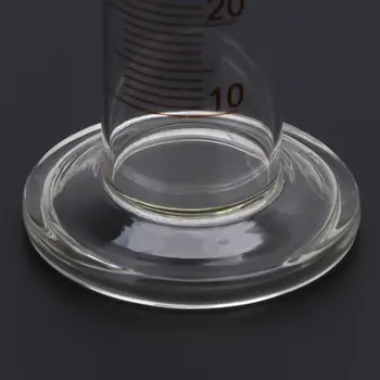 10ml 25ml 50ml 100ml Cilindras Matavimo Įrankis Lab Stiklo Matavimo Puodelis Konteinerių Chemija Cilindras