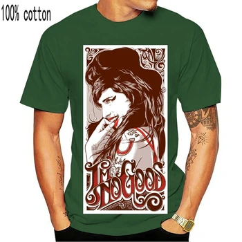 Amy Winehouse Dainininkas, Dainų Autorius Atgal Į Black Marškinėliai Viršuje Unisex Legenda 0047 Top Kalėdinės Dovanos Tee Marškinėliai