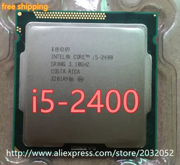 Intel Core i5-2400 i5 2400 I5 2400 (3.1 Ghz 6MB 4 branduolių Socket 1155 5 GT/s DMI)Desktop