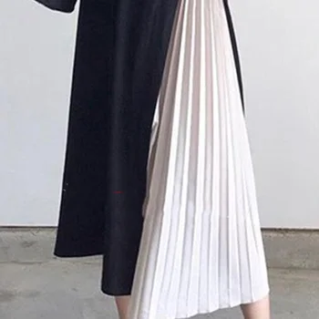 Korėjos Vienas Gabalas Moteris Ilgai Plisuotos Suknelė 2020 Metų Vasaros Black Nr. Rankovės Kratinys Ponios Maxi Office Suknelė Janpan Atsitiktinis Sundress