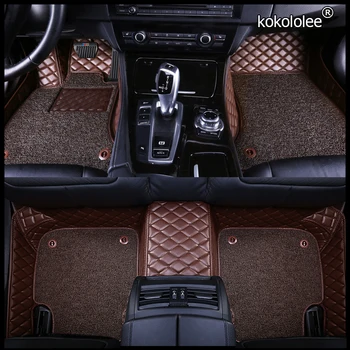 Kokololee Custom automobilių grindų kilimėliai Maserati Ghibli Levante quattroporte GranTurismo kojų kilimėliai