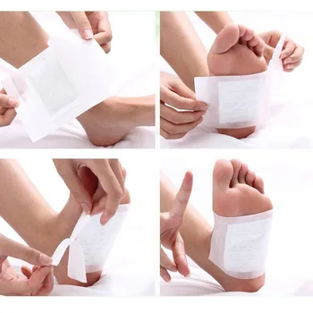 Detoksikuoja Slim Patch Svorio Netekimas Pėdos pagalvėlės Masažuoja Kojų Priežiūros Pagerinti Miego Natūralių Augalų Kvintesencija MR005
