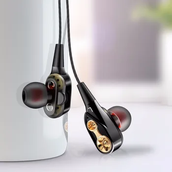 In-ear 3.5 mm Ausinių Mobiliojo Telefono Hifi Stereo Bass Ausinės Ausinių Muzikos Ausines Su Mic Už Xiaomi mobiliojo Telefono Ausinių