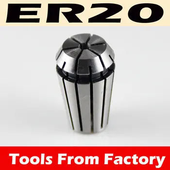 1pc CNC ER20 3mm ER collet chuck už CNC frezavimo įrankis Graviravimo staklės ašinis variklis ER20-3