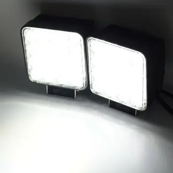 1PC 48W LED Kelių Darbų Šviesos Lempa 12V 24V Automobilio Valtis Sunkvežimio Vairavimo