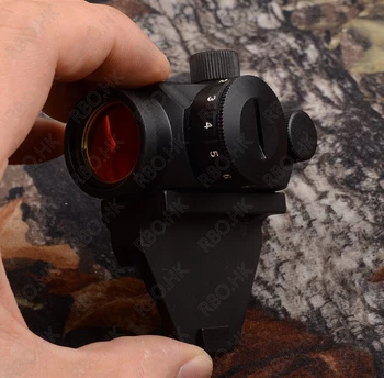 Tinka T1 red dot akyse šautuvas taikymo sritis Pusėje Picatinny Mount Bazės Juoda M8601