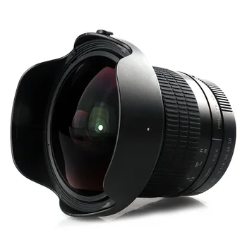 Lightdow 8mm F/3.0 Vadovas Ultra Plataus Kampo Fisheye Objektyvas Canon Pusė Kadro Fotoaparatai 1200D 760D 750D 700D 750D 600D 70D 60D 77D