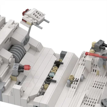 Scena mini Hoth (Kessels Runing Falconed atsarginis blokai space serijos karų konstruktorius modelio blokai vaikų žaislai