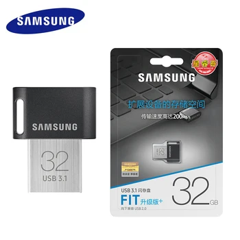 USB 3.0 SAMSUNG USB Flash Drive 16gb Pendrive 128 gb usb flash 32gb 64gb Metalinis Mini 