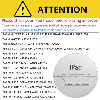 IPad 4 Oro 2020 10.2 2019 M. 2017 m. 2018 9.7 Oro 3 Pro 10.5 11 Mini 1 2 3 4 5 Smart Cover iPad 8 7 6-osios Kartos Atveju