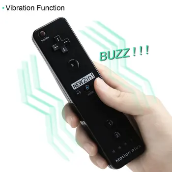 Built-in Motion Plus Belaidžiai Gamepad Valdytojas Nunchuck Už Nintend Wii Remote Controle Kreiptuką Joypad