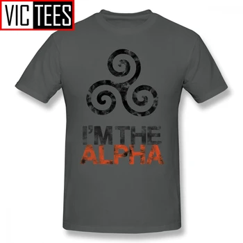 Vyrai Teen Wolf T Shirts I M ALFA Marškinėliai Medvilniniai Marškinėliai, Vyras Print Classic Nuostabus Marškinėlius