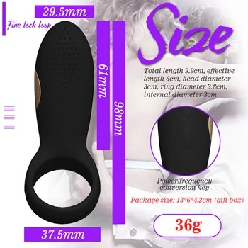USB Įkrovimo Flirtuoti Kalba Gaidys Vibracija Nedelsiant Žiedus Pora,12 Greičių Vibracijos Klitorį Stimuliuoja Masažo Žiedas Juostose
