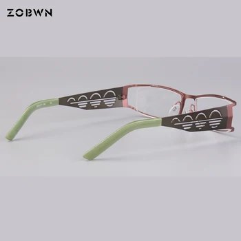 Moterims akinius netikrą visą ratlankio ruda priekiniai apvalios Tušti ant šventyklos очки модные galite įdėti skaityti objektyvas trumparegystė kompiuteris, stabdžių mėlyna