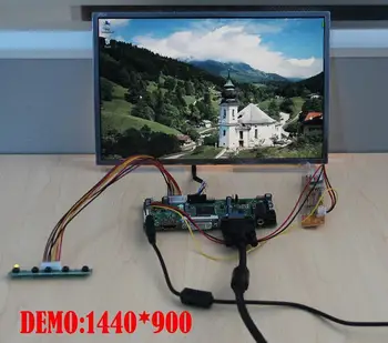 Yqwsyxl Rinkinys M215HW01 V. 7 V7 M215HW01 V. C VC HDMI + DVI + VGA LCD LED ekrano Valdiklio Tvarkyklę Valdyba