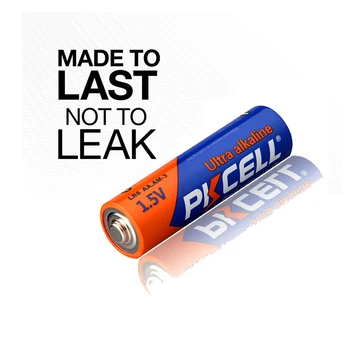 PKCELL 20Pcs AA LR6 Baterijos+20Pcs LR03 AAA Baterijos 1,5 V Ultra Šarminės Baterijos vienkartinio Naudojimo Sausas Baterija iš Viso 40pcs