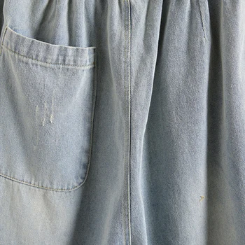 Boyfriend Džinsai Poilsiu Balinti Baggy Džinsinio audinio Kelnės Tiesios Didelis Laisvas Negabaritinių Retro Vintage Streewear AZ19301730