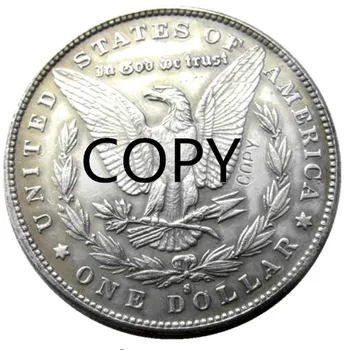 JAV, Pilnas Komplektas(1878-1921)S 28pcs Morgan doleris Sidabro Padengtą Kopijuoti Monetas