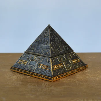Asmenybės Senovės Egipto Khufu Piramidės Modelis Kūrybos Mažas Apdaila Namo Apdaila, Amatai, Juvelyrika Langelį Dovana R968