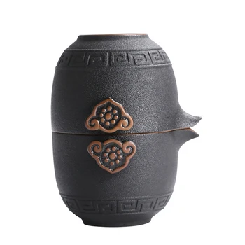 Aukšto rango Kinijos Arbata Kelionės Arbatos Rinkinys Kung Fu TeaSet Keramikos Nešiojamų Porceliano Arbatinukas Teaset Gaiwan Arbatos Puodeliai Arbatos Ceremonija