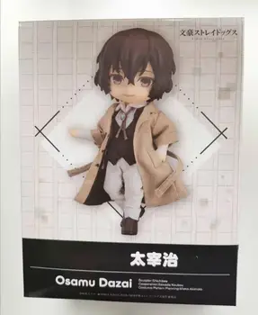 Anime BUNGO BENAMIŲ ŠUNŲ Dazai Osamu Nakahara Chuuya Nekilnojamojo Drabužius PVC Aktyvus Pav Žaislas Statula Kolekcijos Lėlės Modelio Vaikų Dovanų