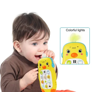 Kūdikių Telefono Žaislas Telefono Muzikos Garso Mašina, skirtas Vaikams, Kūdikių Ankstyvojo Ugdymo Mobiliojo Telefono Žaislai Dovana