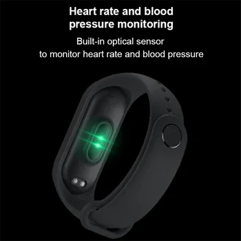 M5 Smart Juosta Fitness Tracker Apyrankės Apyrankės Pedometer Sporto Smart Watch 