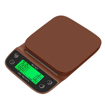 3 kg/0,1 g Kavos Skaitmeninių Elektroninių Virtuvės Maisto Dietos Masto Svorio Balansavimas Namų LCD Skaitmeninių Elektroninių Svėrimo Skalės