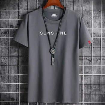 Prekės rūbai vyriški spausdinti trumparankoviai marškinėliai, vyriški marškinėliai vasaros T-shirt apvalus kaklas kvėpuojantis T-shirt didelio dydžio marškinėlius