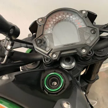 Z650 Motociklo Uždegimo Apimti pagrindinis Jungiklis Žiedas CNC Aliuminio Accesory už Kawasaki Z650 2016 2017 2018 2019 2020