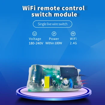 EWelink 180-240V WiFi šviesų Modulis Nuotolinio Valdymo Realaus laiko Galios Būsenos Atnaujinimus Dirbti Su Alexa 