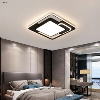 LED paprasta šiuolaikinės lubų lempa nuotolinio valdymo svetainė, miegamasis, studijų kūrybos apšvietimo stačiakampio kambarį apšvietimas
