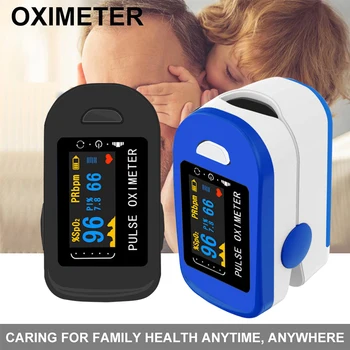 Piršto Kraujo Deguonies Namuose Skaitmeninis Skaitiklis OLED Piršto Pulse Oximeter De Dedo Pulso Oximetro Šeimos Oxymeter