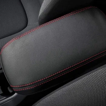 Porankiai Konsolė Padengti Porankiu Box Padėklas Toyota Corolla E210 2019 2020 Sintetinės Odos (Juoda su Raudona Linija)