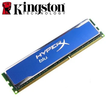 Kingston HyperX ram atminties JUODAS ir MĖLYNAS 4GB DDR3 8GB 1333MHz 1 600mhz RAM 4gb ddr3 8gb PC3-12800 darbalaukio atmintis, skirta žaidimų DIMM