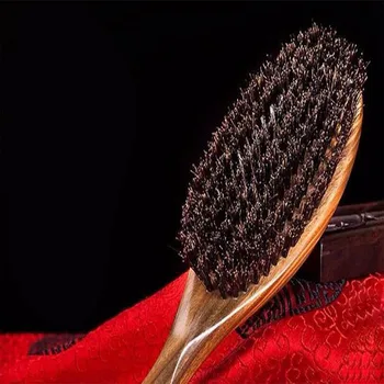 Medienos Plaukų Šepetys Santalas Medinės šukos Plaukų Irklas Plaukų šukos Plaukų Pratęsimo Teptuku J19