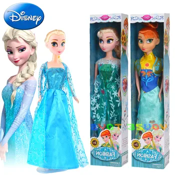 Disney 2020 Naujus Vaikams, Lėlės, Žaislai Princesė Elsa Anna Carttoon Lėlė 30cm Užšaldyti Vaikų Mergaičių Žaislas Gimtadienio Dovanos Vaiku Lėlės