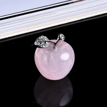 1PC natūralaus akmens crystal rose kvarcas 
