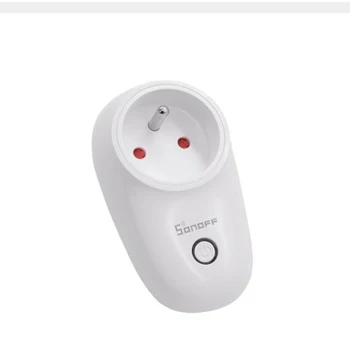 Sonoff S26 WiFi Smart Lizdas JAV/JK/ES Plug Wireless Power Laikmatis Lizdai Smart Home Pereiti Dirbti Su Alexa, Google 
