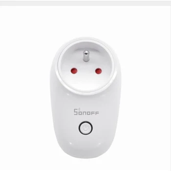 Sonoff S26 WiFi Smart Lizdas JAV/JK/ES Plug Wireless Power Laikmatis Lizdai Smart Home Pereiti Dirbti Su Alexa, Google 