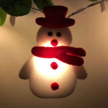165cm Kalėdinė Girlianda Apdailos Pasakų Nakties šviesos Kalėdų Eglutės Kabinti LED, Sniego Ornamentu Kalėdų Šviesos Dekoro Lauko