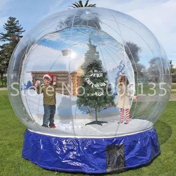3M Lauko Pigūs Milžinišką Kalėdų Pripučiami Sniego Pasaulyje Burbulas Palapinių,Pripučiamų Žmogaus Dydžio Sniego Gaublys Atostogų Reklama