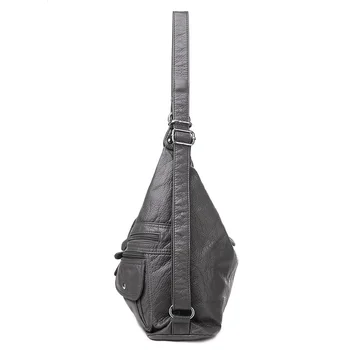 Multi-pocket Crossbody krepšiai, Odos Rankinės dizaineris Pečių Krepšiai Moterų Prabangus Minkštas Didelės Talpos Atsitiktinis Tote Bag