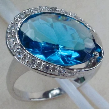 Kvapas geras Esme vestuvių mados žiedai moterų karjeros Rožinė Morganite Olivīns mėlyna Kubinis Cirkonis Rodis Padengtą R801 R804 R807 R810
