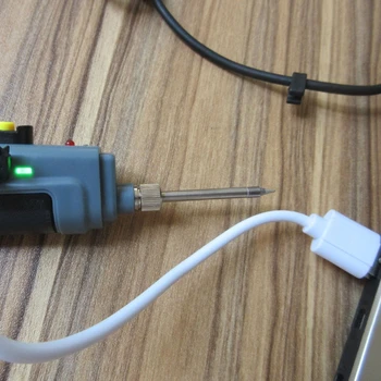 USB Bevielio lituoklio 4.5 V 8W Baterija Baterija Lydmetalis Virinimui Pen Įrankis Remontas
