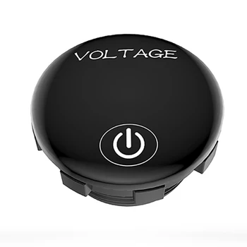 Automobilių, Motociklų nuolatinė srovė 5V-48V LED Panel Skaitmeninis voltmetras Baterijos Talpa Ekranas Voltmeter su sensoriniu Jungikliu